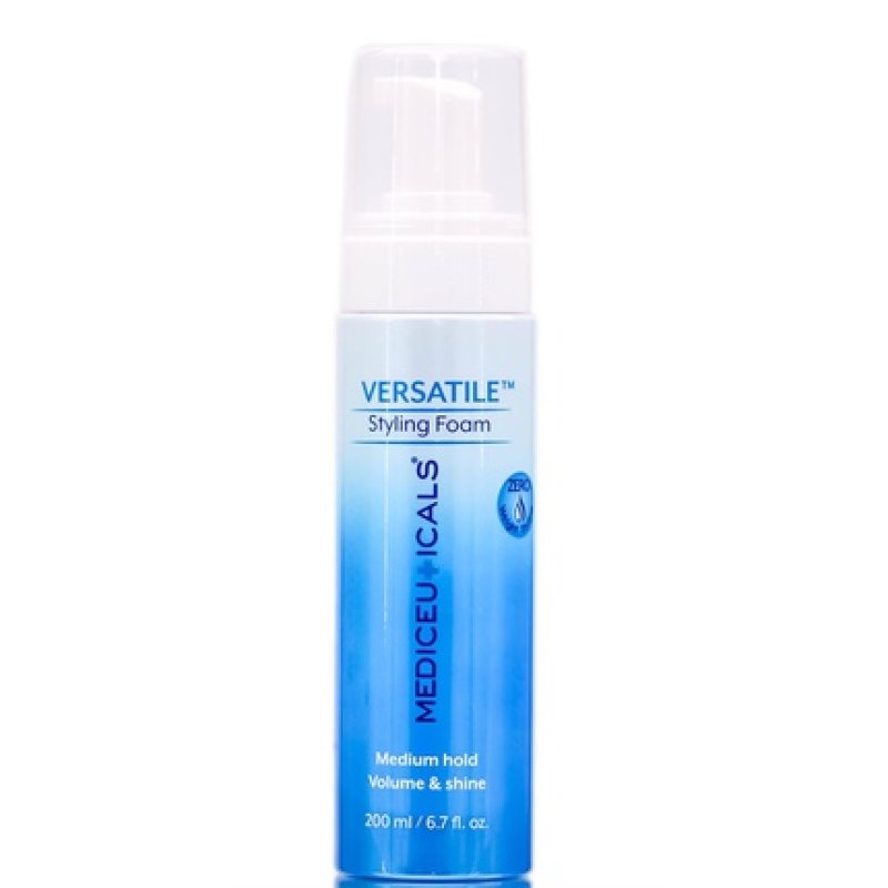 Hyper Mediceuticals Therapro Versatile Styling Foam 6.7 oz with Sleekshop Black Pin Comb