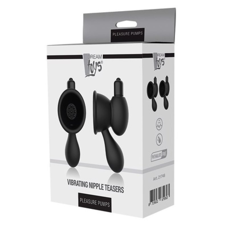 Dream Toys Pleasure Pumps Nipple Pumps With Vibration
