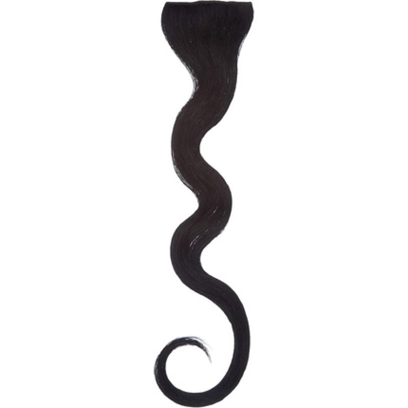 Balmain Doublehair Extensions Human Hair 55cm Length Number 1 Black 0.055kg