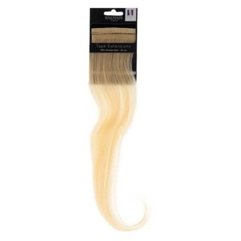 Balmain Tape Clip Extensions Human Hair Shade L10 Length 40cm
