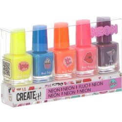 Create It! Nail Polish Neon 5-Pack
