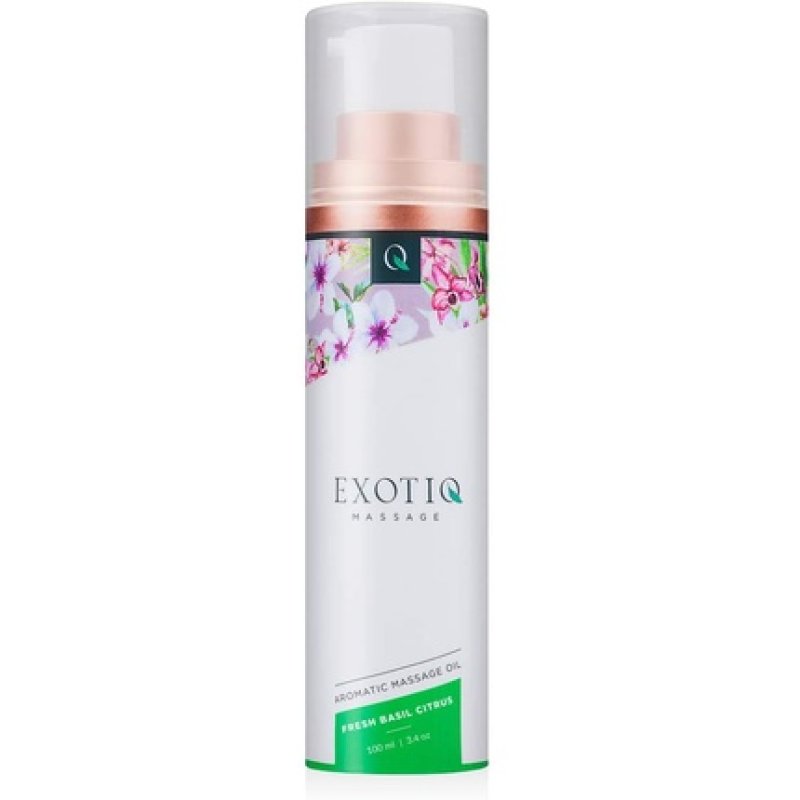 Exotiq Aromatic Massage Oil Basil Citrus 100ml