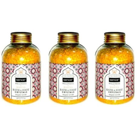 Sence Wellness Bath and Foot Crystals Bath Salt with Argan Scent 600g