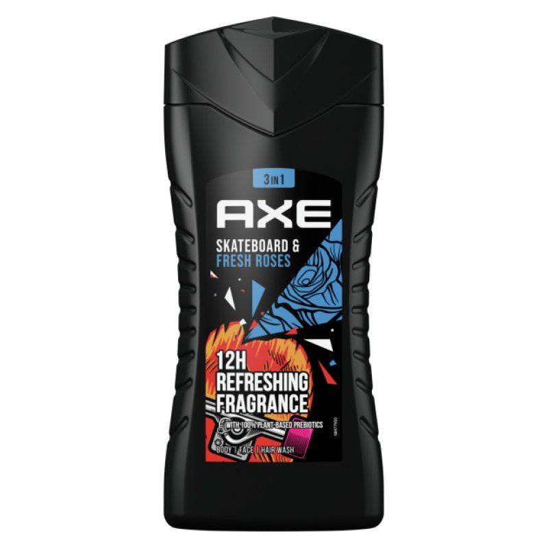 AXE SKATEBOARD Gel de rasage Hommes 250 ml