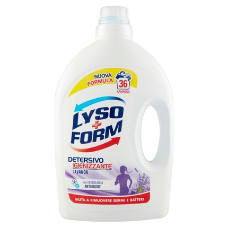 Lysoform Detergent 36 Washes Lavender 1.62l