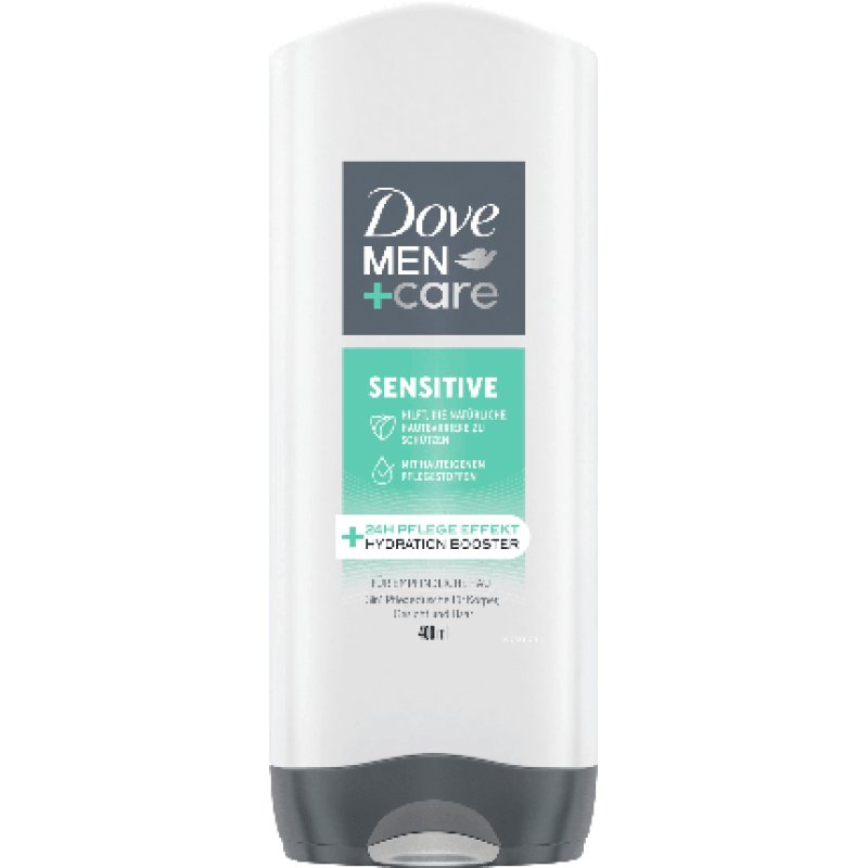 Dove Men Care Sensitive 3 In 1 Shower Gel - 400 Ml