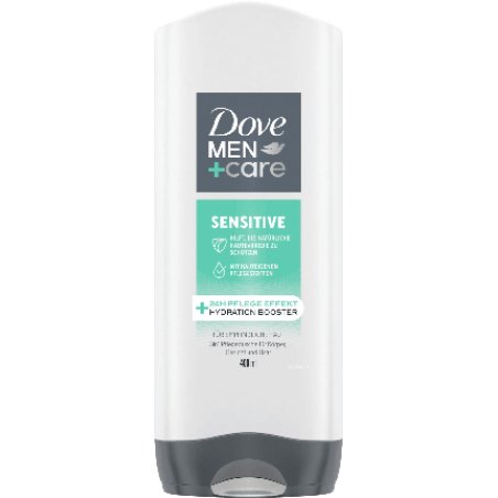 Dove Men Care Sensitive 3 In 1 Shower Gel - 400 Ml