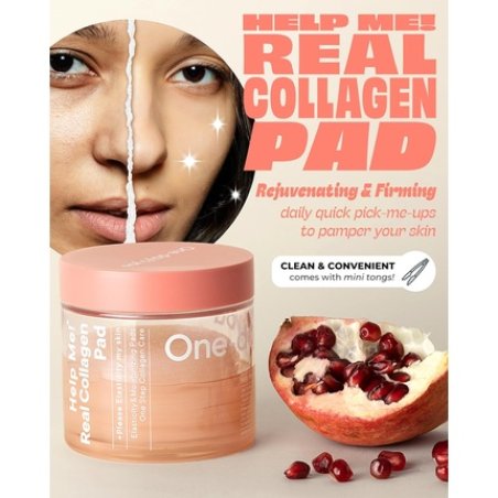 One-Days You Help Me! Real Collagen Pads for Skin Firming and Moisturizing