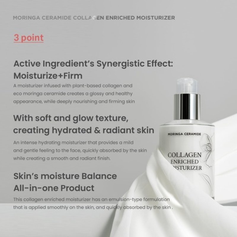 Moringa Ceramide Collagen Enriched Moisturizer