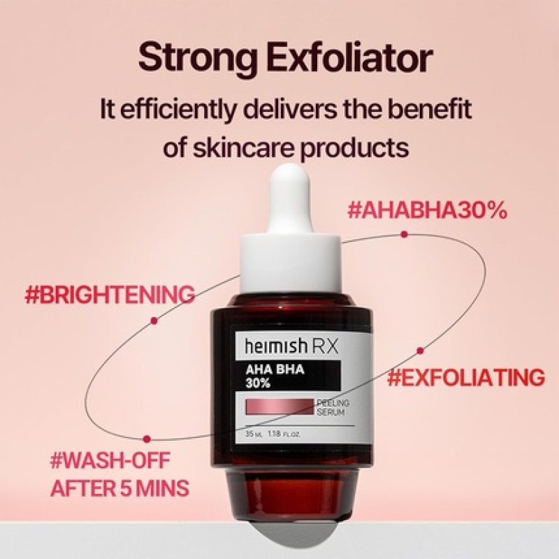 Heimish Rx AHA BHA 30% Peeling Serum - Wash-Off Chemical Peel