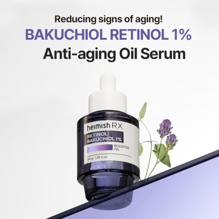 Heimish Rx Retinol Bakuchiol Booster Oil Anti-Aging Face Serum