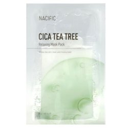 Cica Tea Tree Relaxing Beauty Mask 1 Sheet Mask 1.05 oz 30g
