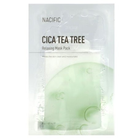Cica Tea Tree Relaxing Beauty Mask 1 Sheet Mask 1.05 oz 30g
