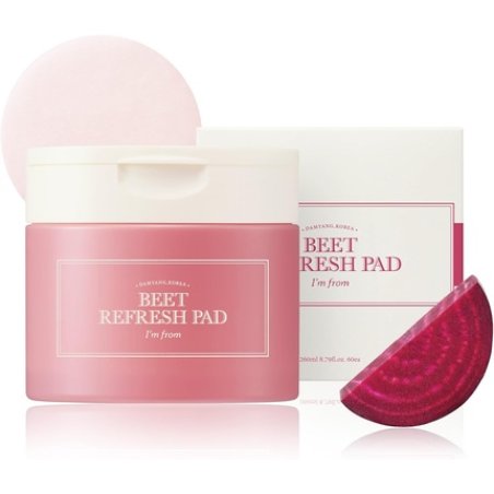 Im From Beet Refresh Pad 60 Sheets Triple-Layered Pads Hold 260ml