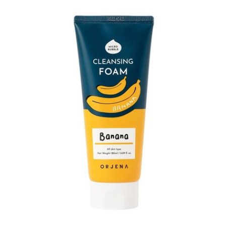 Orjena Cleansing Foam Banana Smile Day Facial Cleansing Foam 180ml