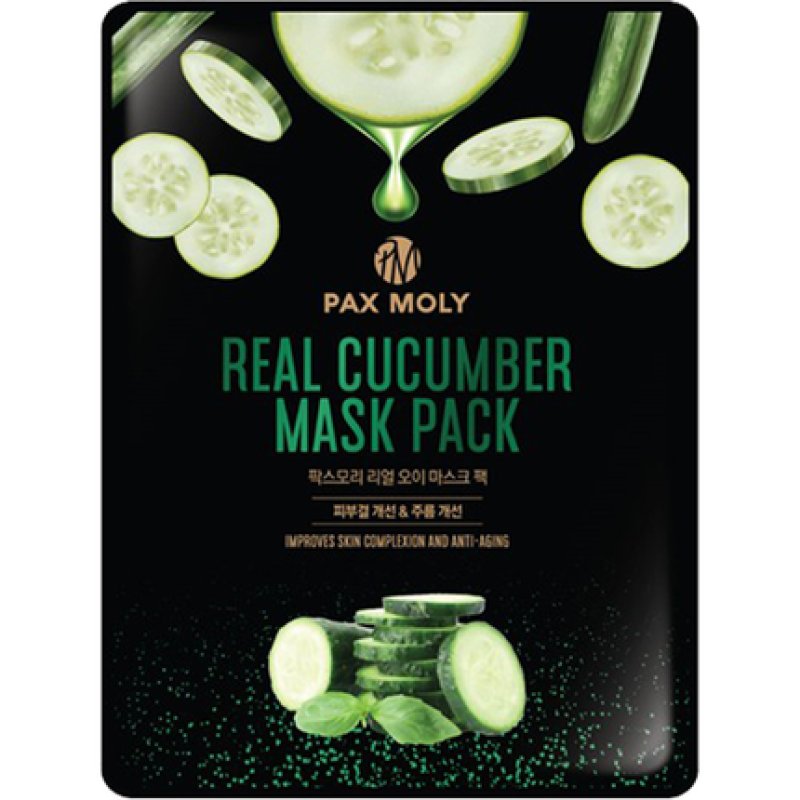 Pax Moly Cucumber Extract Sheet Mask - 1 Piece