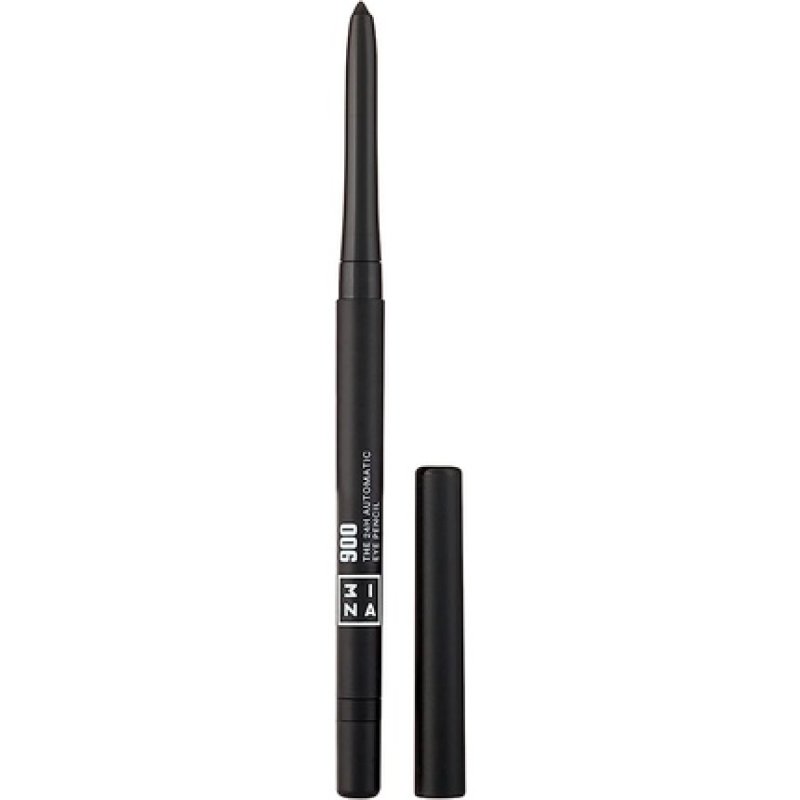 3INA MAKEUP Vegan The 24h Automatic Eye Pencil 900 Black Long Lasting Waterproof Eyeliner