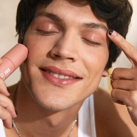 3INA MAKEUP The No Rules Stick 369 Brown Pink Blush Stick Matte for Sensitive Eyes Lips & Cheeks with Hyaluronic Acid