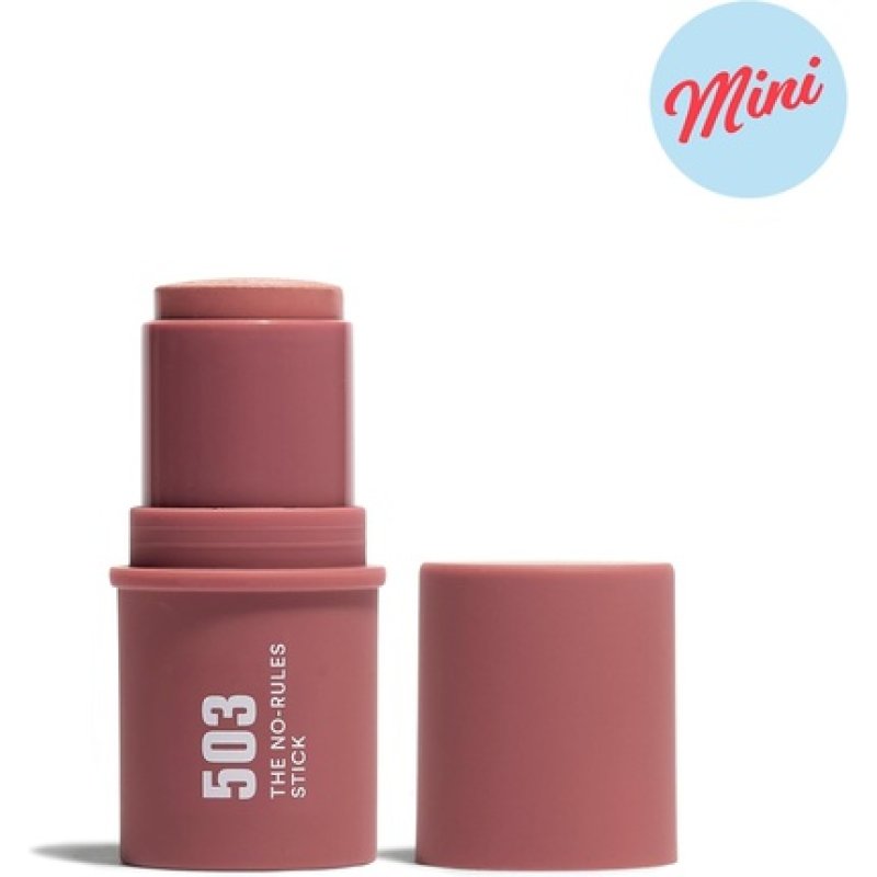 3INA MAKEUP The No-Rules Stick 503 Nude Blush Stick for Eyes Lips & Cheeks with Hyaluronic Acid Cream Blush 503 Nude