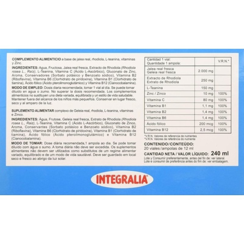 Integralia Extralia Adults 20 Ampoules