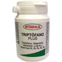 Tryptophan Plus with Magnesium, Valeriana and Vitamins B Integralia 50 Capsules