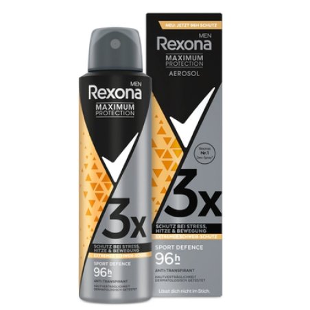 Rexona Men Maximum Protection Deodorant Spray Anti-Perspirant Sport Defense 150ml