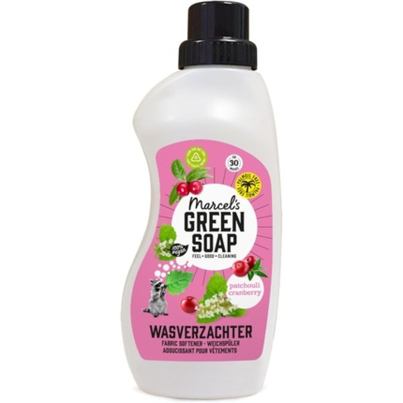 Marcel's Green Soap Fabric Conditioner Patchouli & Cranberry Fabric Softener