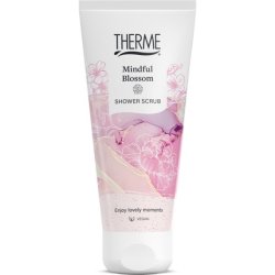 Therme Shower Scrub Mindful Blossom - A Refreshing Body Scrub For A Mindful Shower Experience
