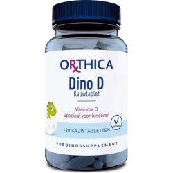 Orthica Dino D Chewable Tablet Vitamins Kids - 120 Chewable Tablets