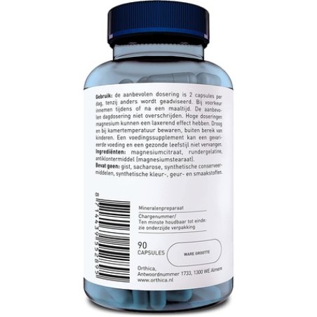 Magnesium Citrate-125 90 Capsules