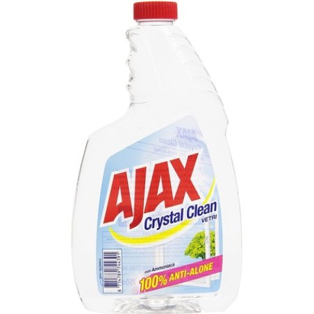 Ajax – Window Detergent, With Ammonia, 100% Anti-Alone, 750 Ml