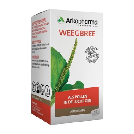 Arkopharma Arkocaps Weegbree - Organic Herbal Supplement