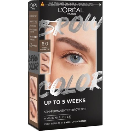 L'Oreal Paris Brow Color - Tinted Eyebrows For Up To 5 Weeks - Results In 5 Minutes - 30 Ml
