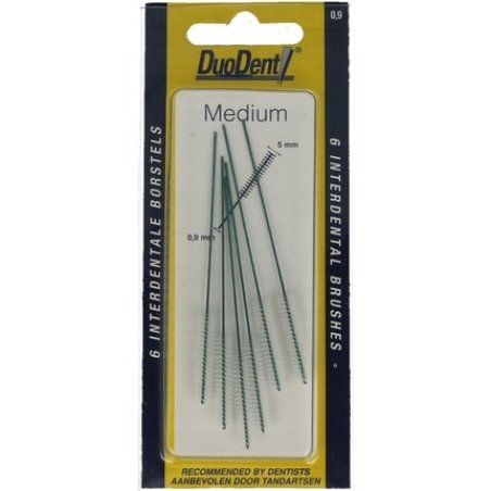 Duodent Medium 0.9 Mm - 6 Pcs - Interdental Brush