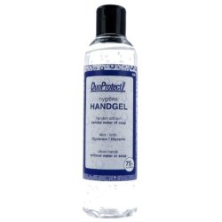 Duoprotect Hygienic Hand Gel Glycerin With 75% Alcohol