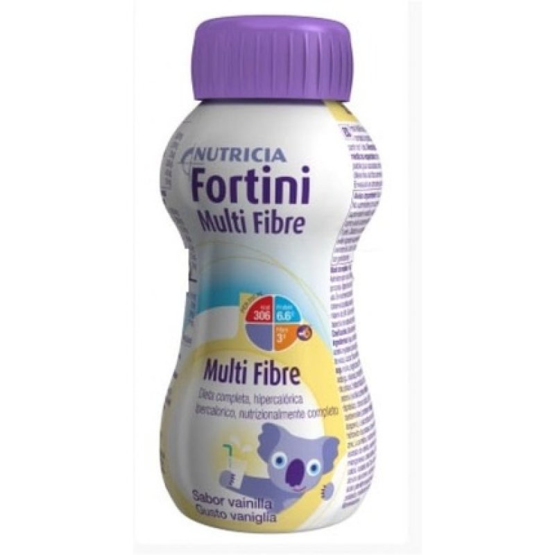 Nutricia Fortini Multi Fiber Food Supplement Vanilla Flavor 200ml