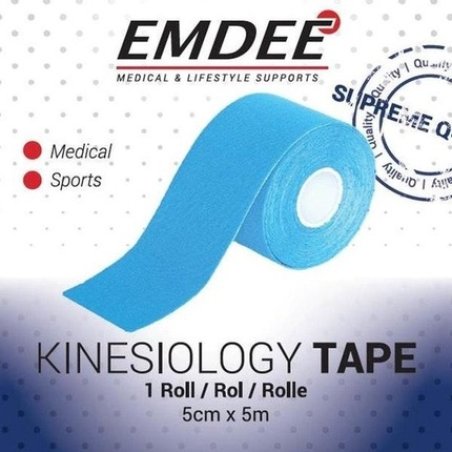Emdee Kinesio Tape Blue 5 Cm X 5 M