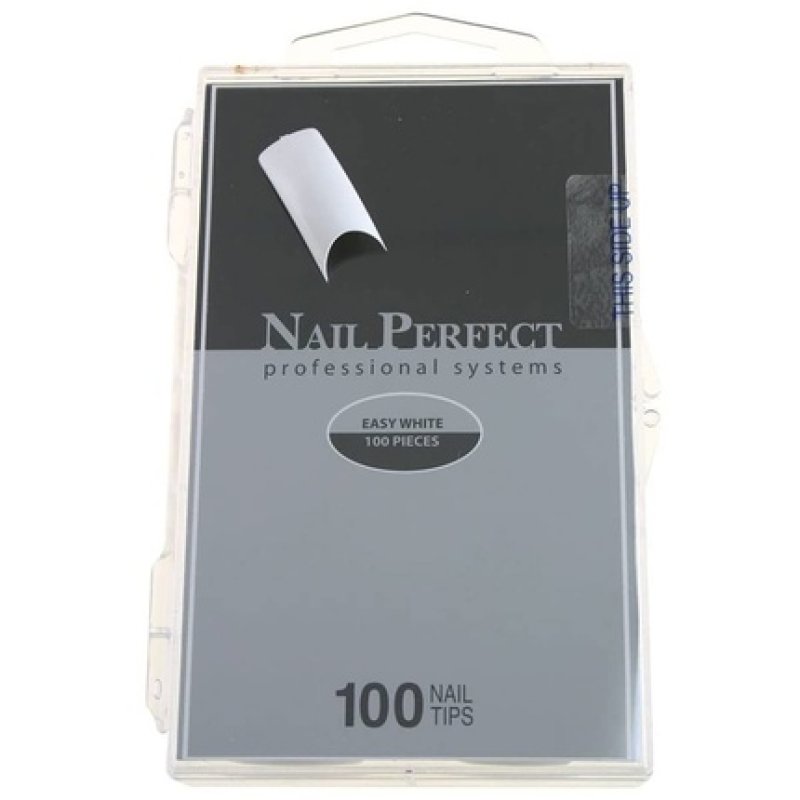 Tips Easy White 100 Pieces