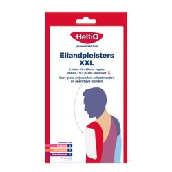 Heltiq Island Plaster Xxl 10x20cm - Extra Large Wound Dressing