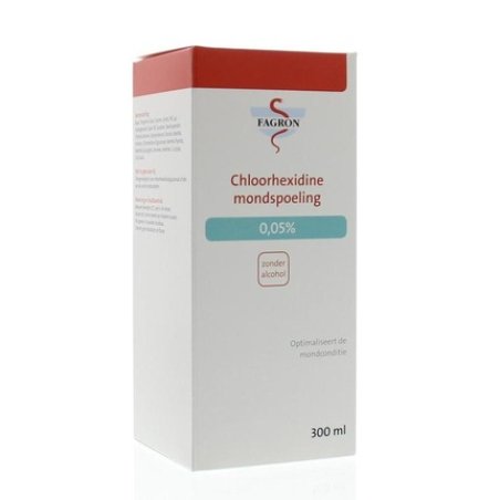 Fagron Chlorhexidine Mouthwash 005 300 Ml