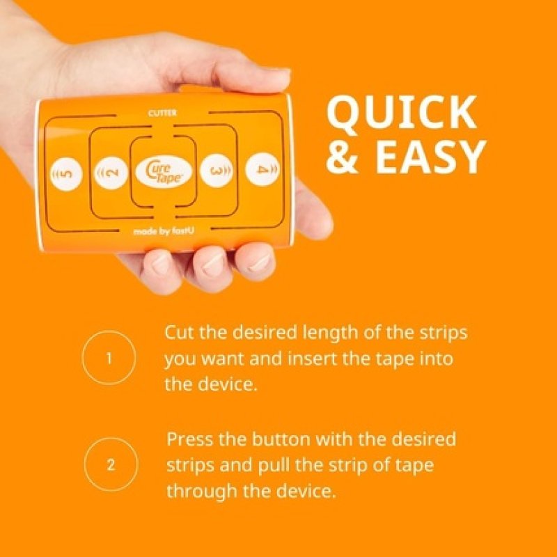 Curetape Cutter Ultimate Kinesiology Tape Cutting Device