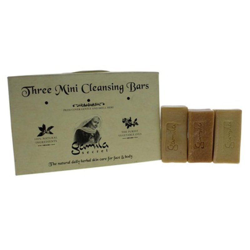 Gamila Secret Three Mini Cleansing Bars Set Lavender Heaven - Soothing