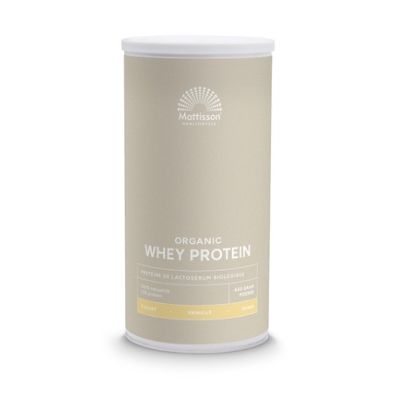 Mattisson Organic Whey Protein Vanilla - Nl-Bio-01