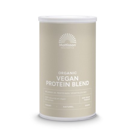 Mattisson Organic Vegan Protein Blend - A High-Quality Plant-Based Protein Supplement