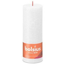 Bolsius Rustiko Shine wax candle Cylinder White 1 pc(s)