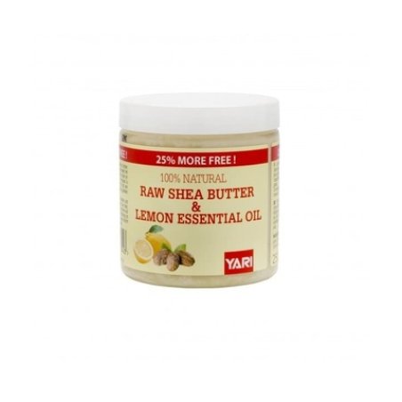 Yari 100% Raw Natural Shea Butter with Lemon Essential Oil 250ml