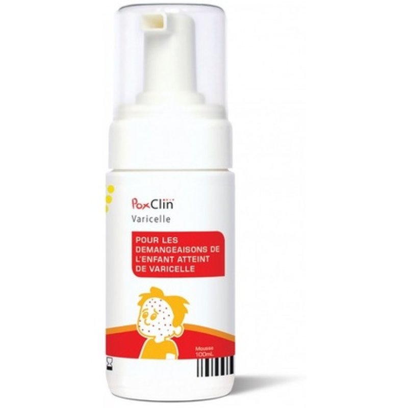 Pediact Poxclin Cooling Foam 100ml for Itching Relief