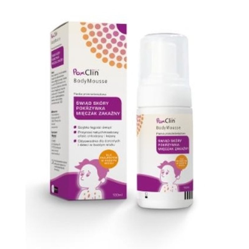 Poxclin Anti-Itch Soothing Foam 100ml