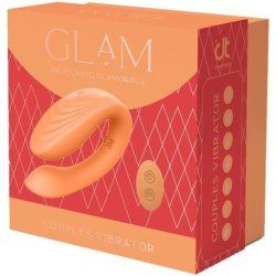 Dream Toys Glam Couples Vibrator Orange 6.5cm 8.5cm
