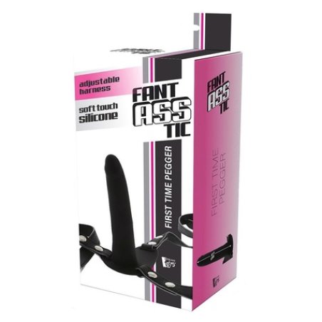 Dream Toys First Time Pegger Strap-On In Black